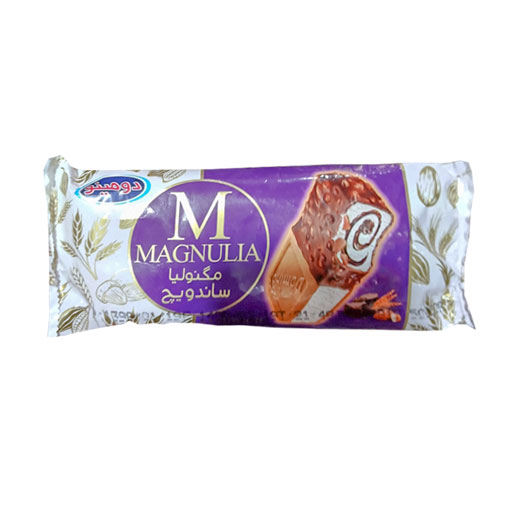 بستنی مگنولیا ساندویچ دومینو