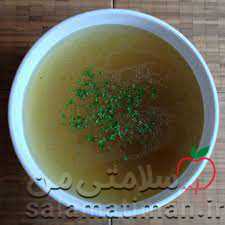 سوپ گوشتابه گوشت گاو(کم سدیم)