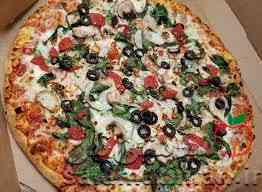 پیتزا گوشت و سبزیجات ، 35 سانتی