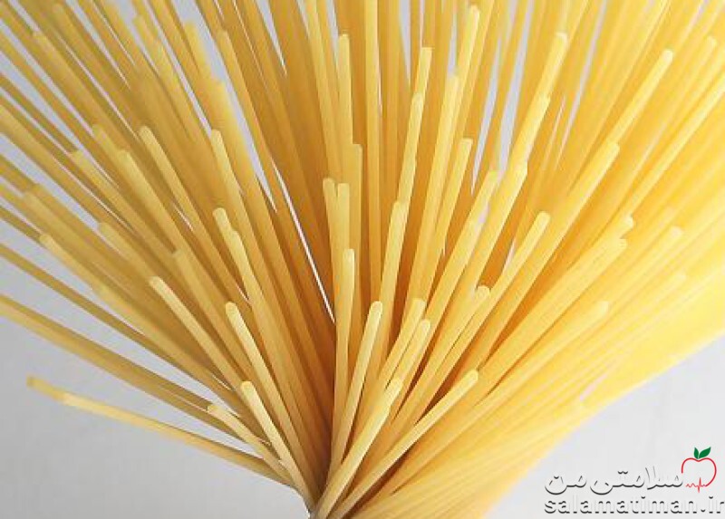اسپاگتی غنی شده با پروتئین ، خشک