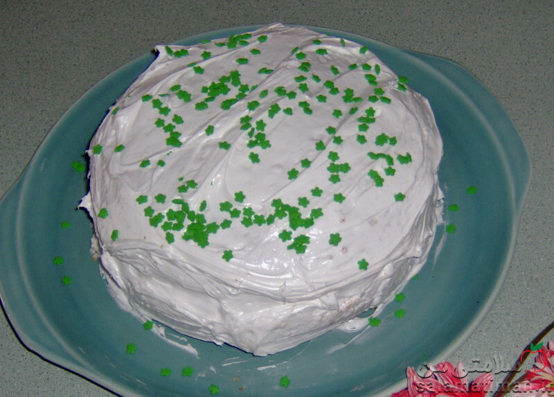 کیک پودینگ سفید (خشک)