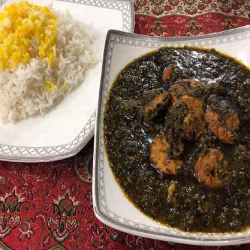 خورشت قلیه میگو