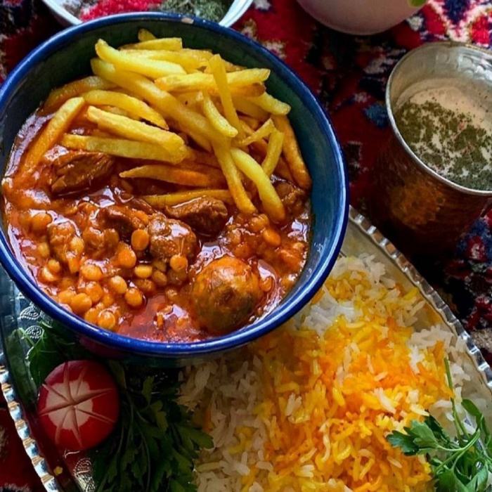 خورشت قیمه رشتی