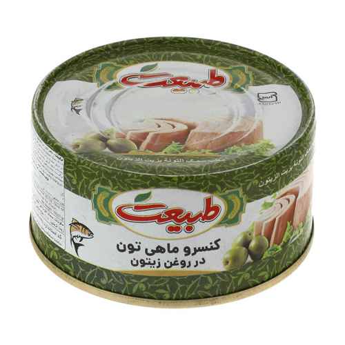 کنسرو ماهی تون در روغن زیتون طبیعت