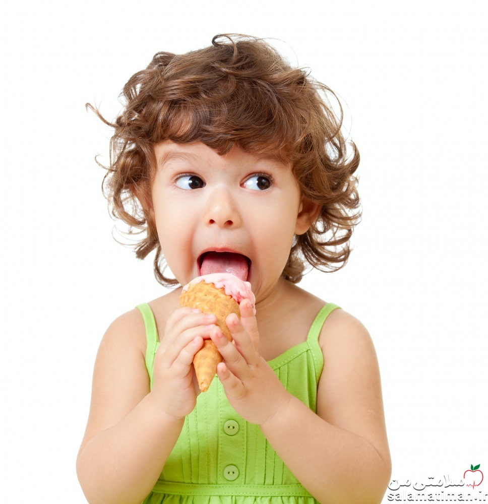 نکات مصرف بستنی در کودکان