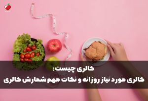 کالری چیست : کالری مورد نیاز روزانه و نکات مهم شمارش کالری