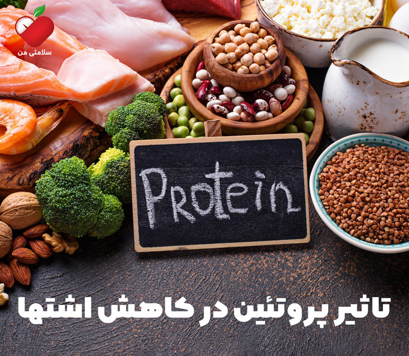 تاثیر پروتئین در کاهش اشتها